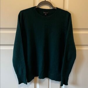 Universal Standard 100% Cashmere Sweater Emerald Green Pullover Women’s XS